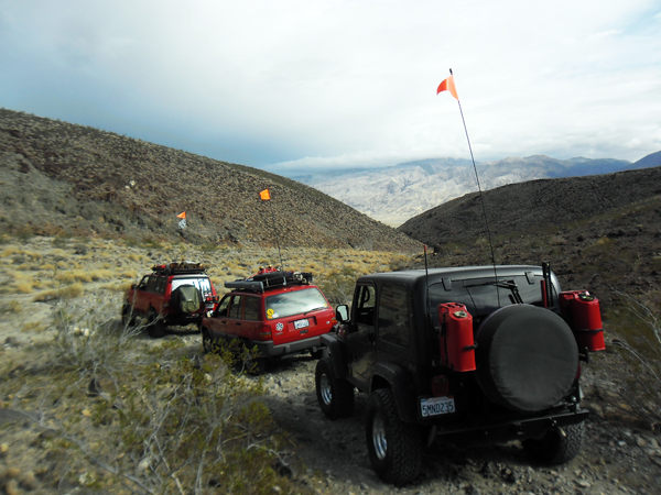 Fish Canyon opening into Panamint Dry Lake