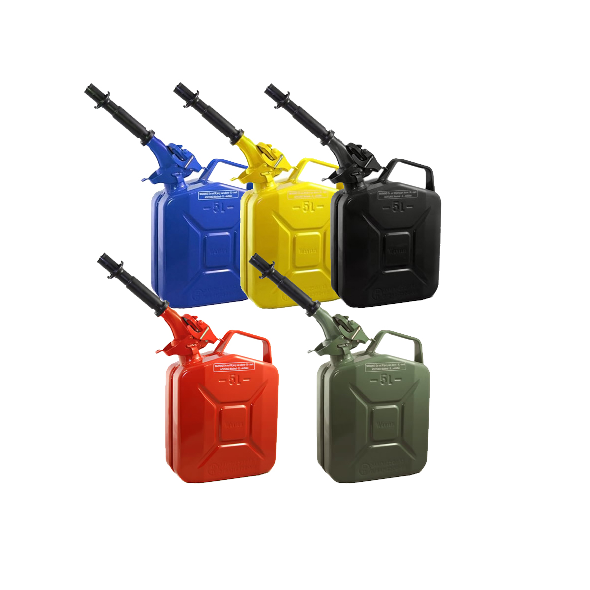 Wavian NATO Military Steel Jerry Can – 5L/1.32 Gallon – Badlands 4×4  Training